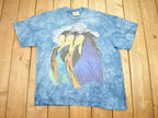 Vintage 1998 Tie Dye Aboriginal Theme Art T Shirt