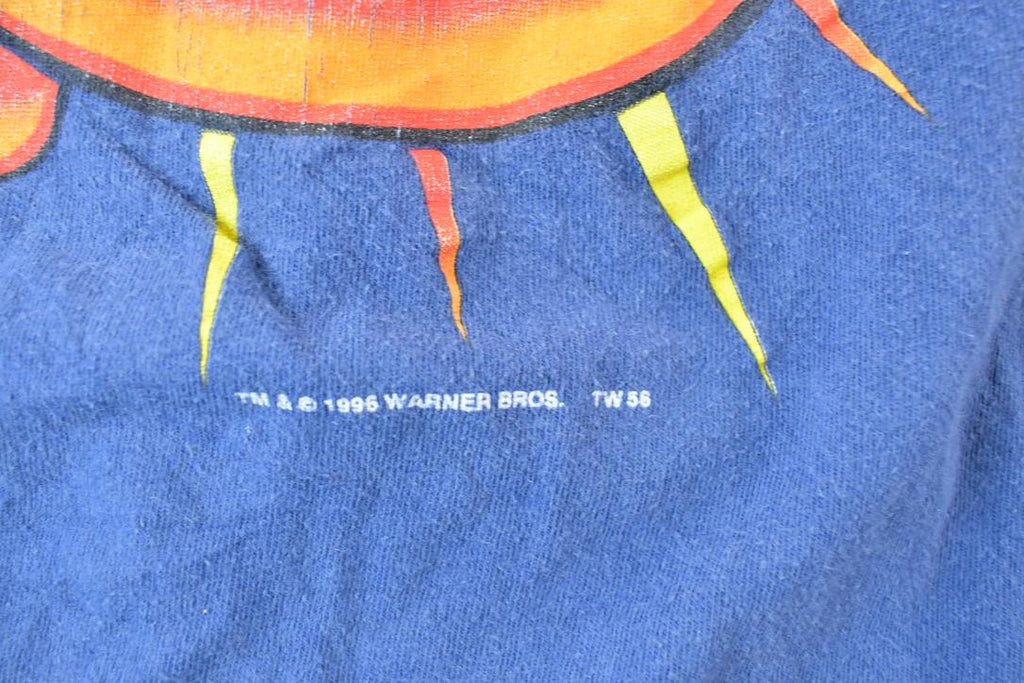 Vintage 1990s Warner Brothers Road runner Beep Beep Cartoon Promo T-Shirt