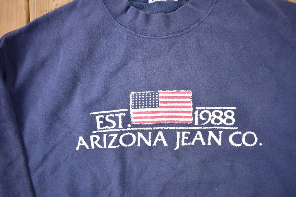 Vintage 1990s Arizona Jean Co Graphic Crewneck Sweatshirt