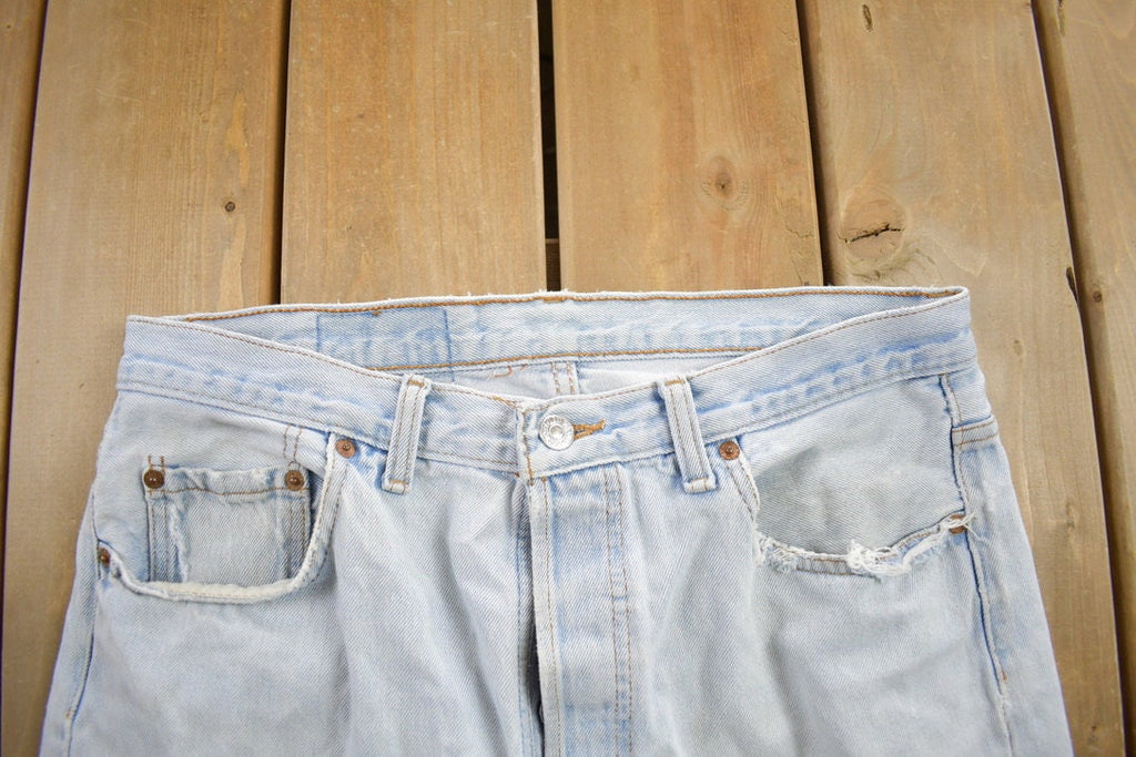 Vintage 1990s Levi's Faded Jeans Size 32x31