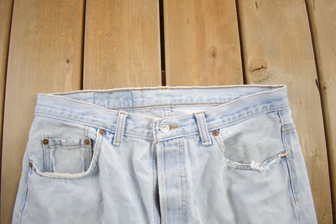 Vintage 1990s Levi's Faded Jeans Size 32x31