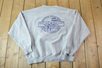 Vintage 1990s NYC Carpenters Union Crewneck Sweatshirt / 90s Crewneck / Souvenir Sweater / Streetwear / Travel And Vacation