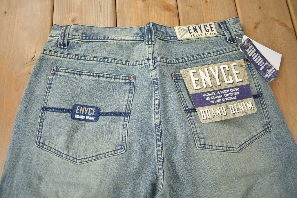 Vintage 2004 Deadstock Enyce Hip Hop Cargo Jeans Size 34