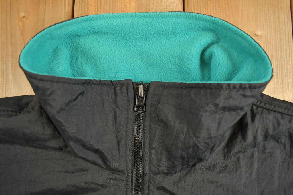 Vintage 1990s Winter Special Olympic Games Full Zip Fleece Sweater