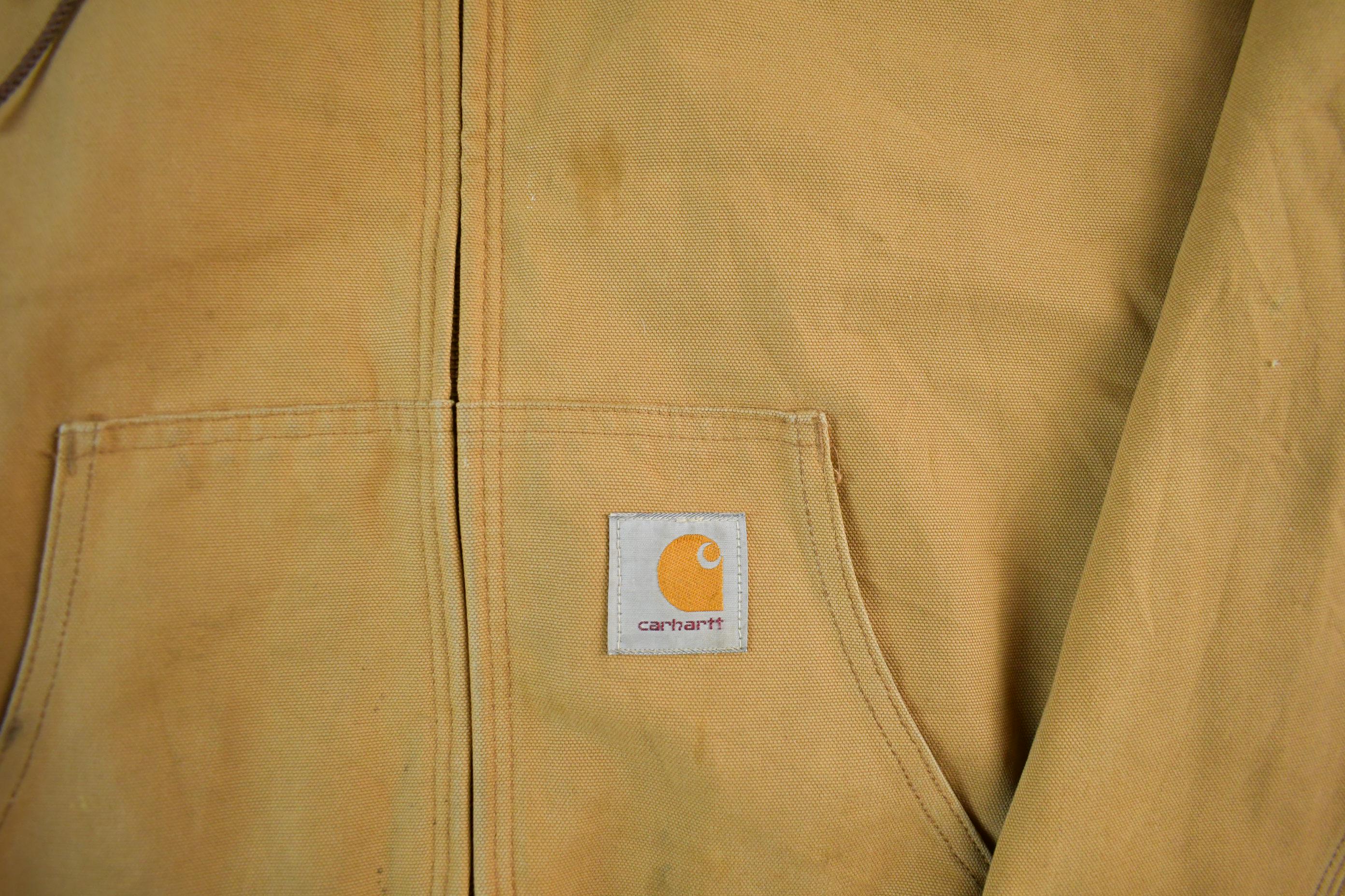 Vintage 1990s Carhartt Hooded Jacket 4XL