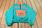 Vintage 1990s Branson Missouri Surf Style Body Gear Iridescent Windbreaker Jacket Men's XL /