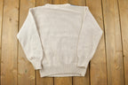 Vintage 1990s Eddie Bauer Farm Knit Crewneck Sweater