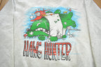 Vintage 1990s Hawg Hunter Crewneck Sweatshirt Made In USA