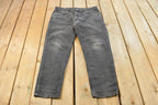 Vintage 1990s Levi's 512 Slim Tapered Fit Pants Men's 34 x 28 / 90s Denim Jeans / Vintage Levis / Retro Jeans