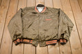 Vintage 1980s Cleveland Browns NFL Satin Bomber Jacket