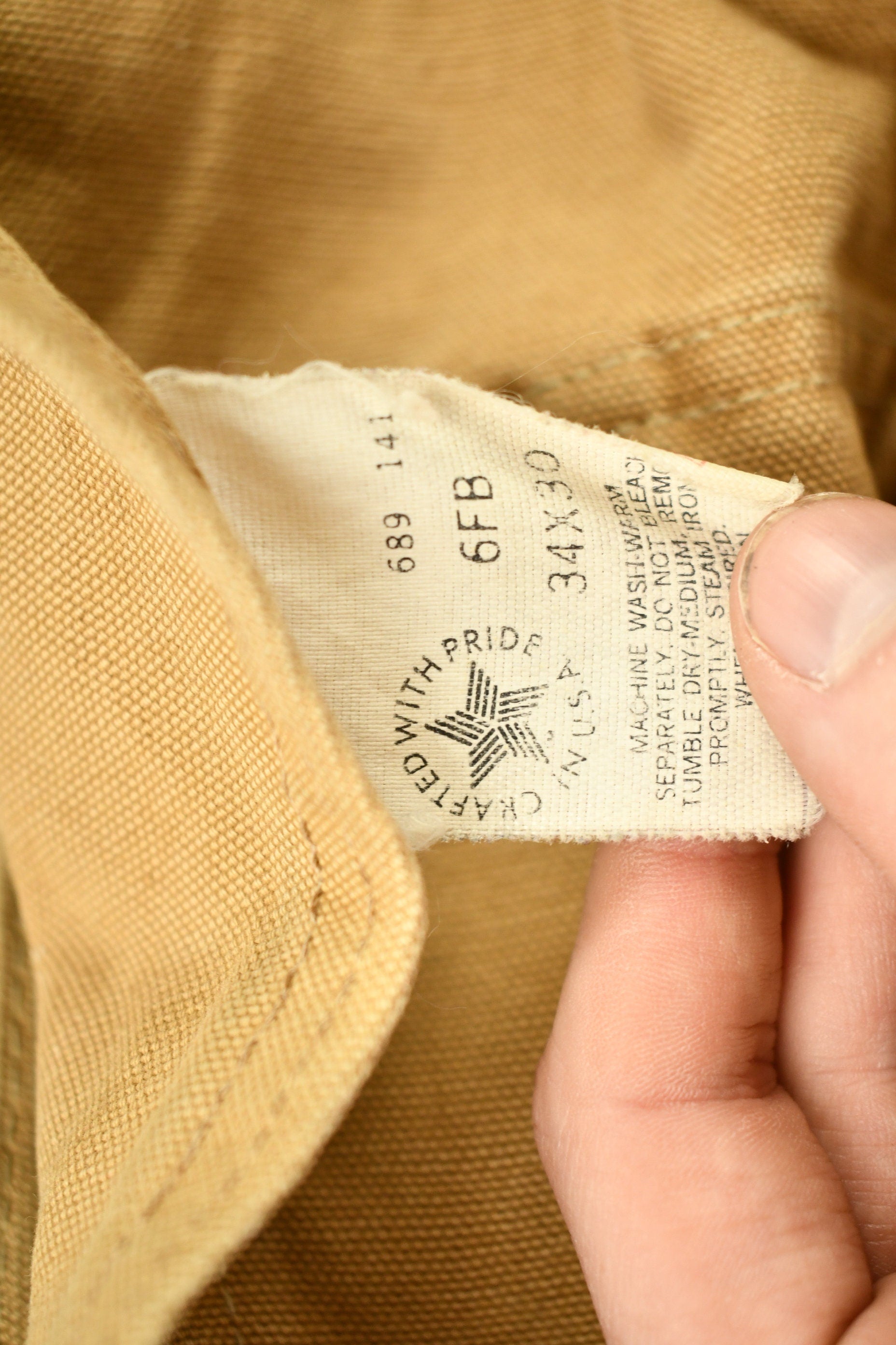 Vintage 1989 Carhartt Overalls