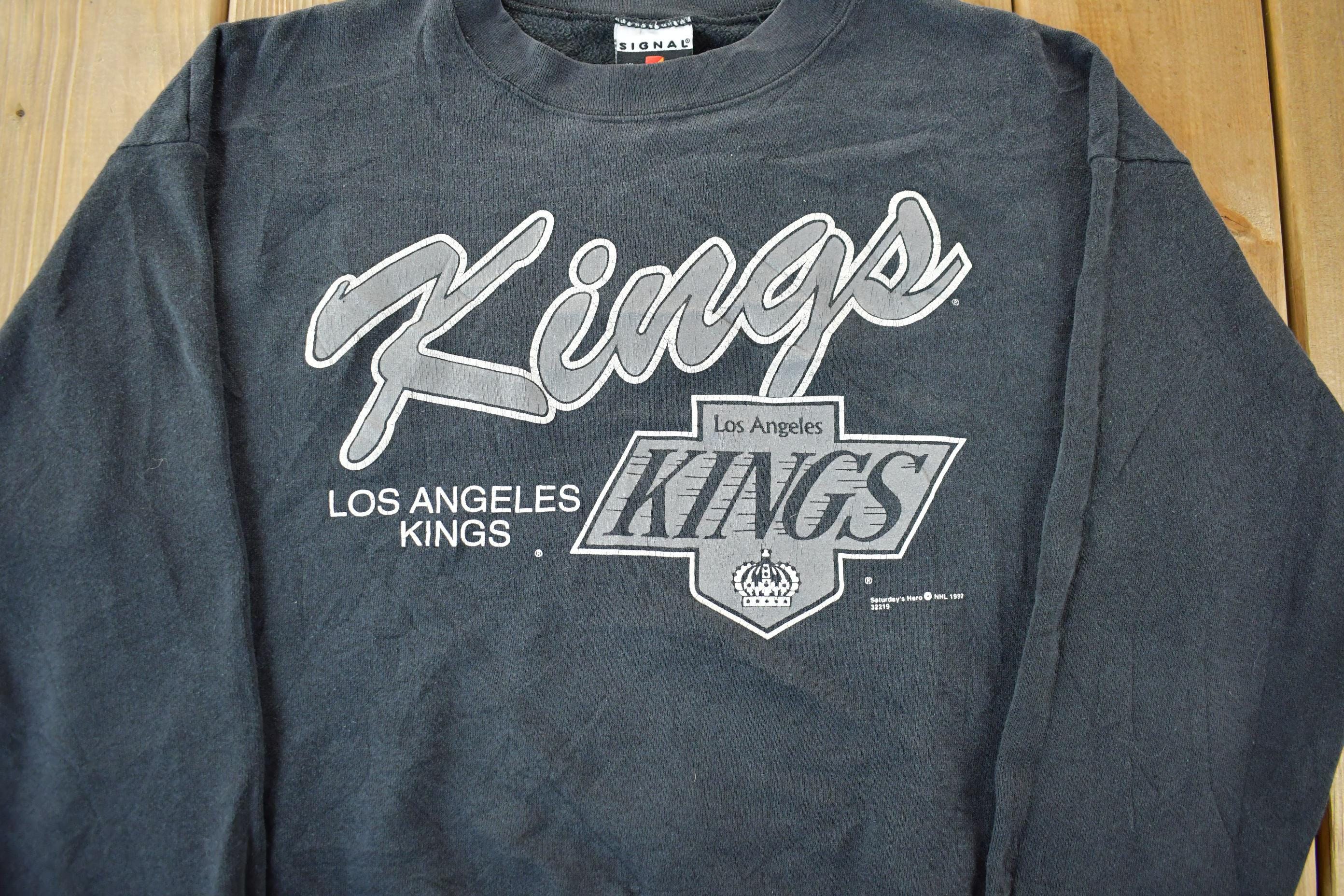 Vintage 1992 Los Angeles Kings NHL Hockey Crewneck Sweatshirt
