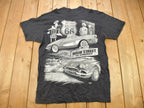 Vintage 1990s Main Street Of America Route 66 Classic Car Graphic T Shirt
