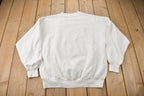 Vintage 1990 Bart Simpson Christmas Graphic Crewneck Sweatshirt /