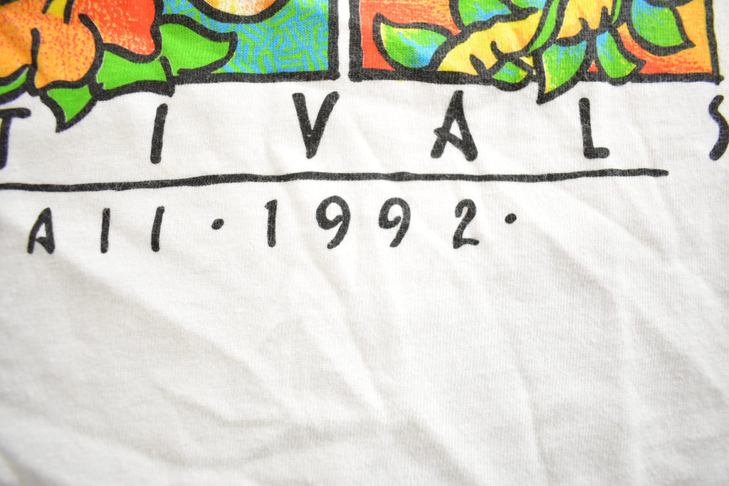 Vintage 1992 Hawaii Aloha Festival Souvenir Travel T Shirt Made In USA