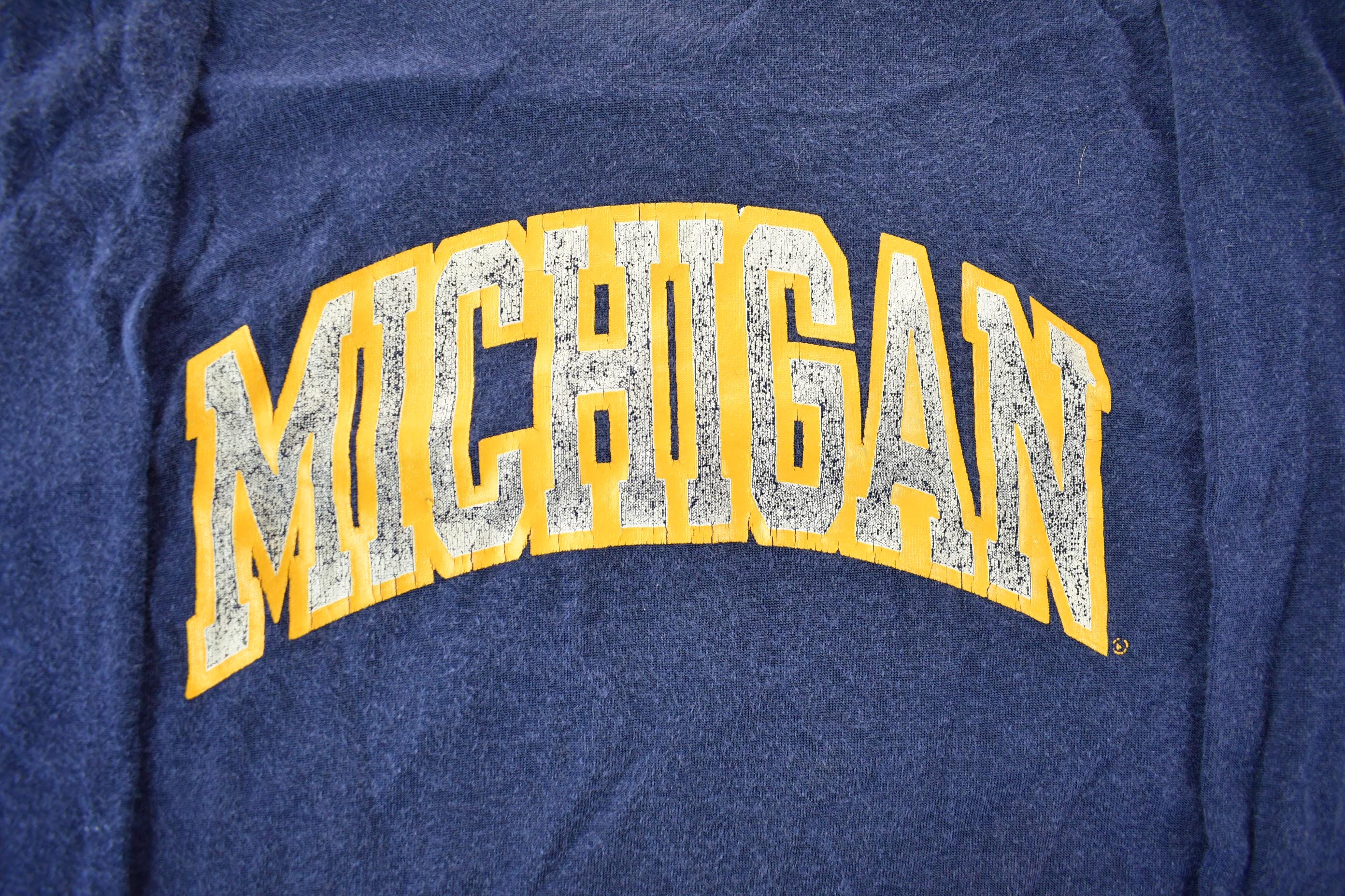 Vintage 1980s University of Michigan Collegiate T-Shirt
