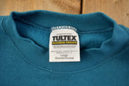 Vintage 1990s Tultex Blue Blank Crewneck Sweatshirt