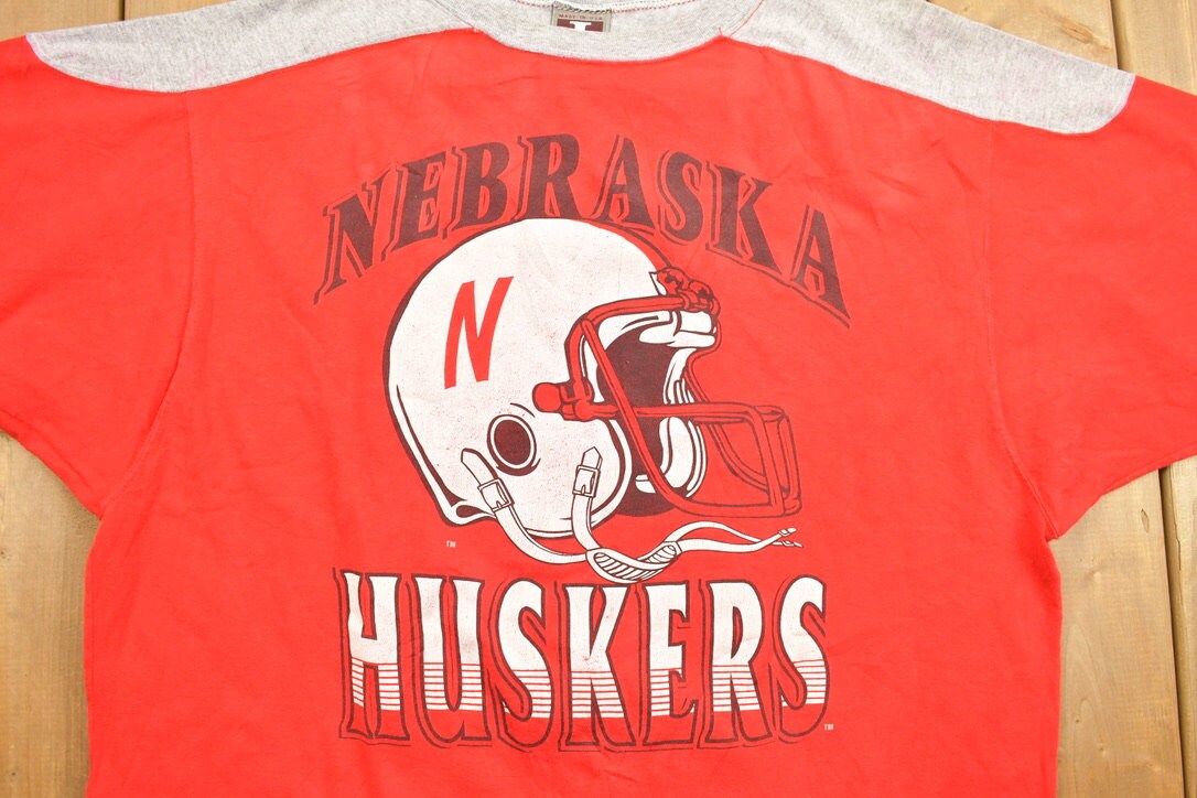 Vintage 1990s Nebraska Huskers University Collegiate Shirt