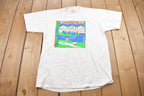 Vintage 1990 Jerzees Youth Unlimited Triathlon Graphic T Shirt