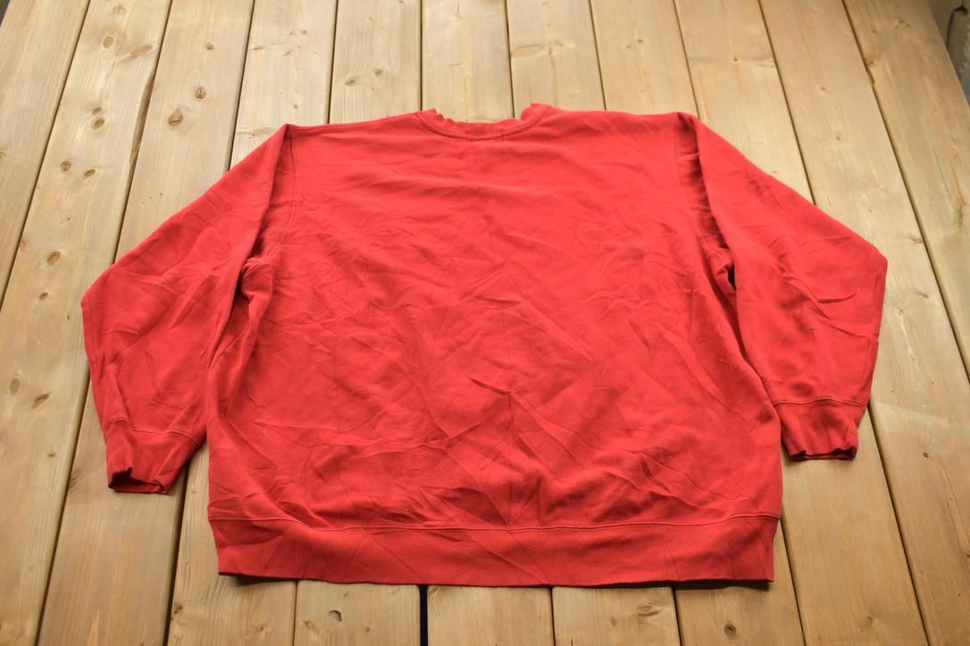 Vintage 1990s Eddie Bauer Embroidered Crewneck Sweatshirt / 90s Crewneck / Souvenir / Athleisure / Streetwear / 90s Eddie Bauer