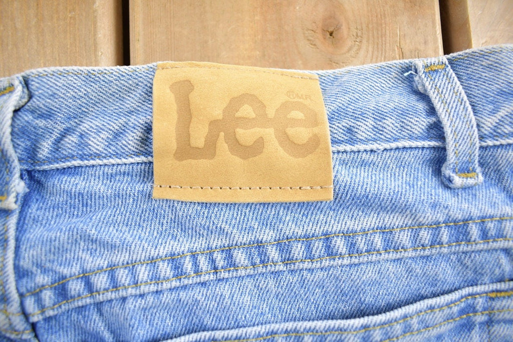 Vintage 1990s Lee Denim Blue Jeans Size 32x32