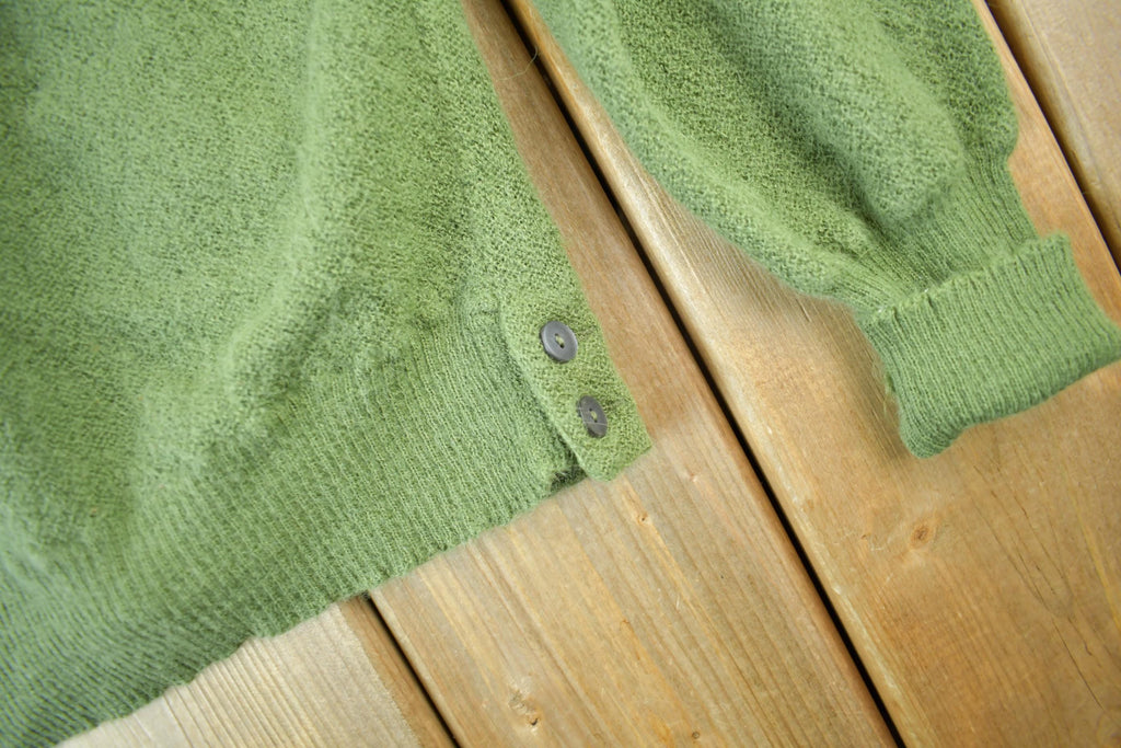 Vintage 1980s Morres Carr Knit Cardigan Sweater