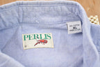 Vintage 1990s Perlis Lobster Blank Button Up Shirt