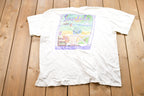 Vintage 1990s Loyal To Royal Sandals Graphic T-Shirt
