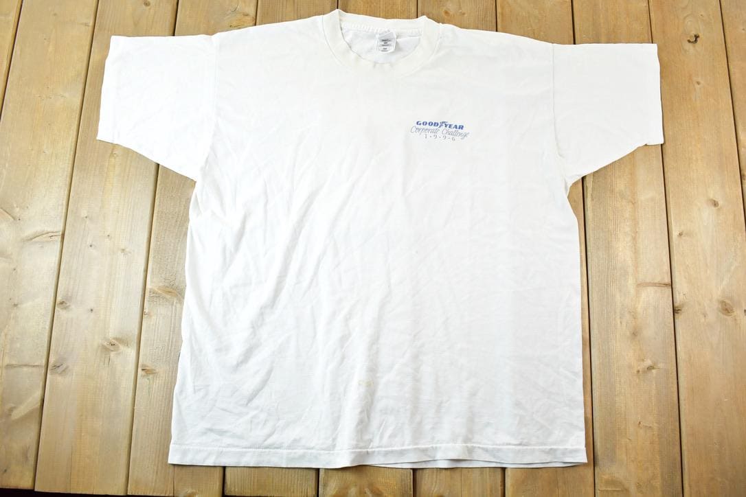 Vintage 1996 GoodYear Corporate Challenge Souvenir T-Shirt Men's XL