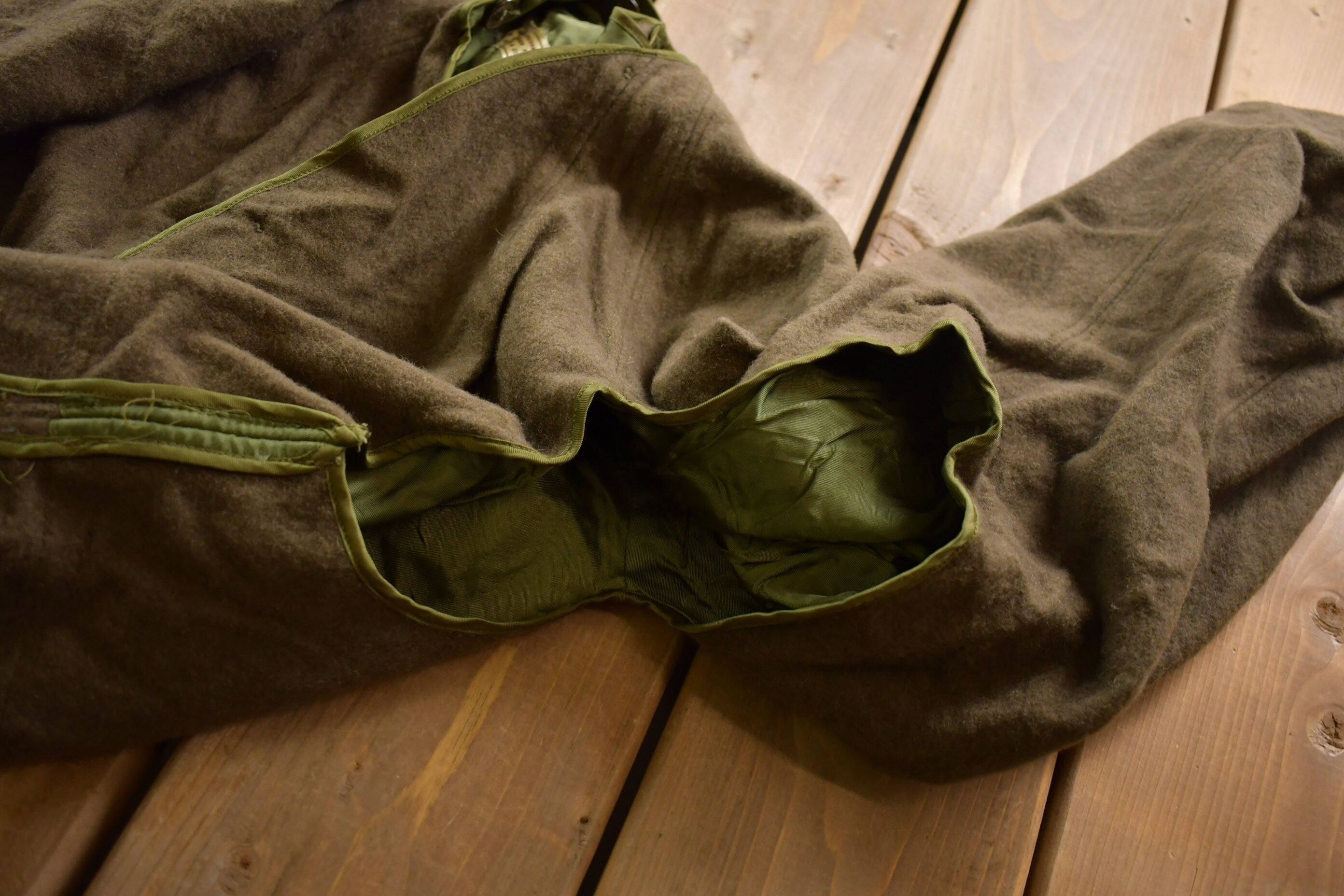 Vintage 1953 OG 107 Overcoat Military Liner