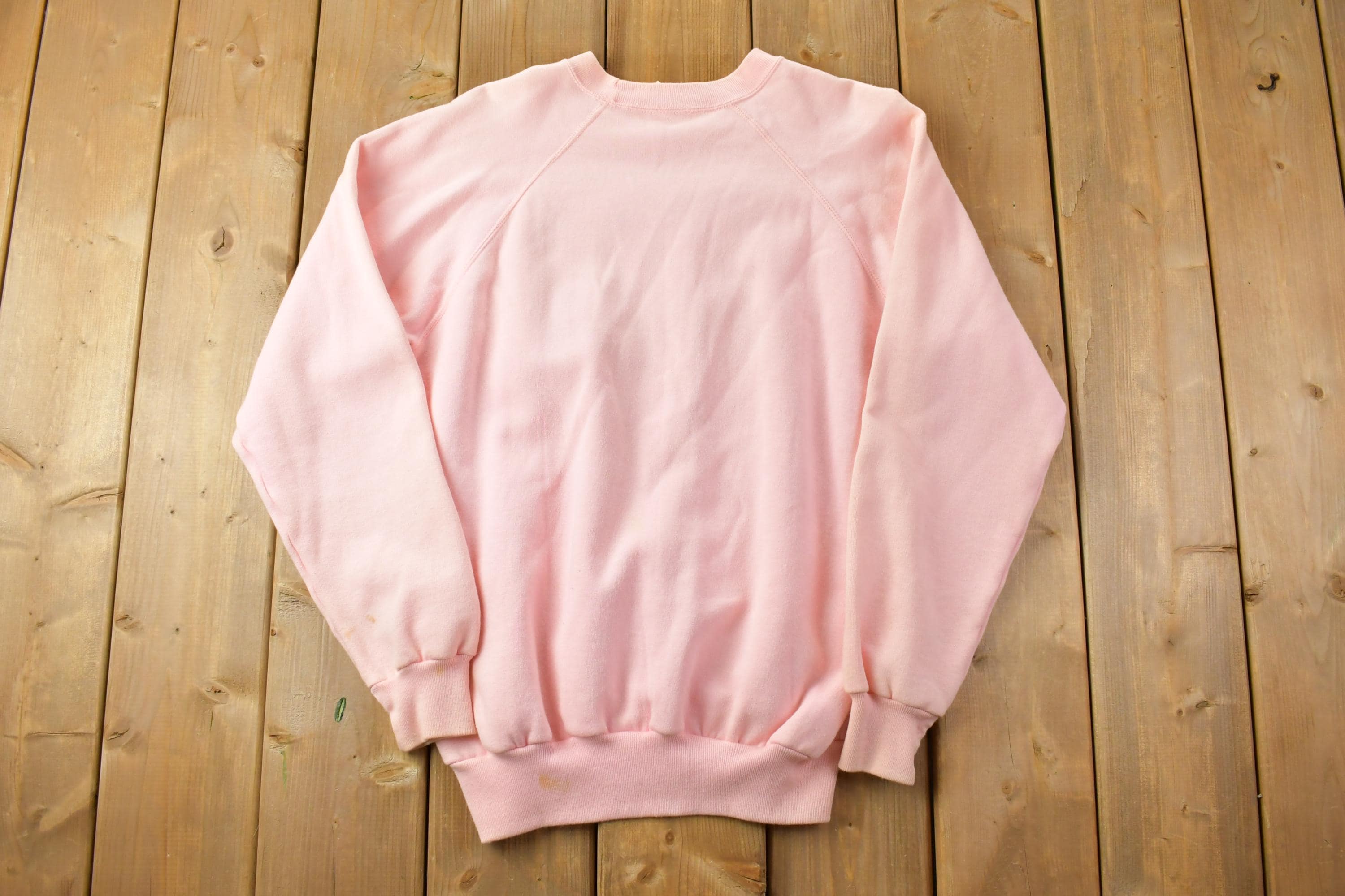 Vintage 1980s Davos Switzerland Cross country Skiing Switcher Crewneck Sweatshirt