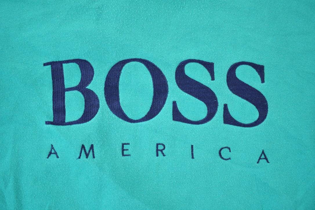 Vintage 1990s Boss America Crewneck Sweatshirt