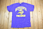 Vintage 1990s Randy Moss Minnesota Vikings NFL Graphic T-Shirt