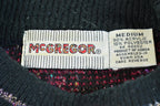 Vintage 1990s McGregor Paisley Knit Crewneck Sweater