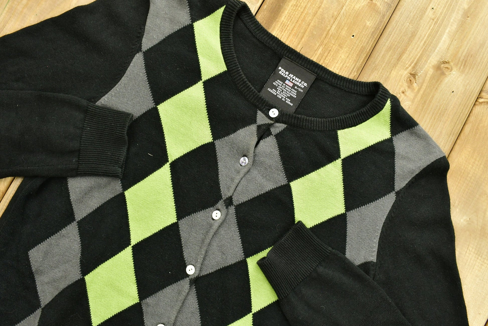 Vintage Polo Jeans Co. Ralph Lauren Knitted Cardigan Sweater