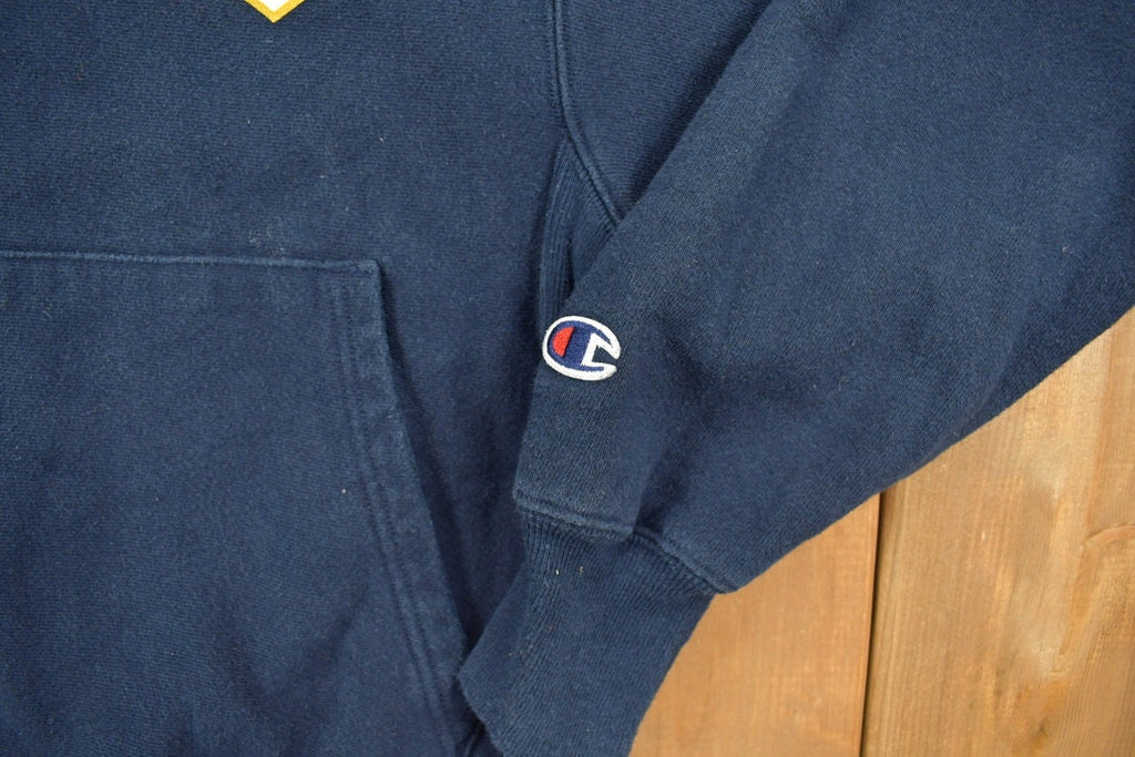 Vintage 1990s Champion Reverse Weave Oilers Hoodie