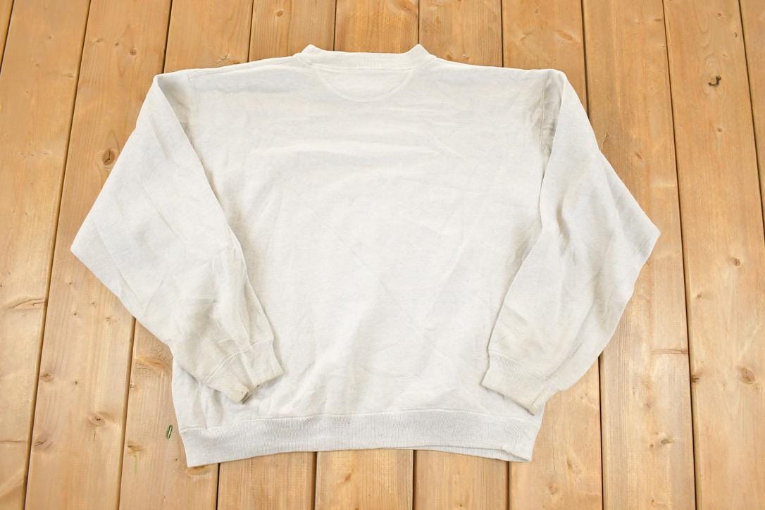 Vintage 1990s University Of North Carolina Tar Heels Crewneck Sweater Men's L