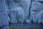 Vintage 1990s Horseradish Blue Button Up Bomber