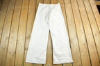 Vintage 1940s Navy Military Bell Bottom Pants Size 32 x 32