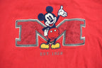 Vintage 1990s Mickey Mouse Disney Embroidered Crewneck