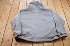 Vintage 1990s Cleveland Browns Reversible Fleece Windbreaker Jacket