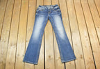 Vintage Y2K Miss Me Bedazzled Low Rise Jeans Size 26x31