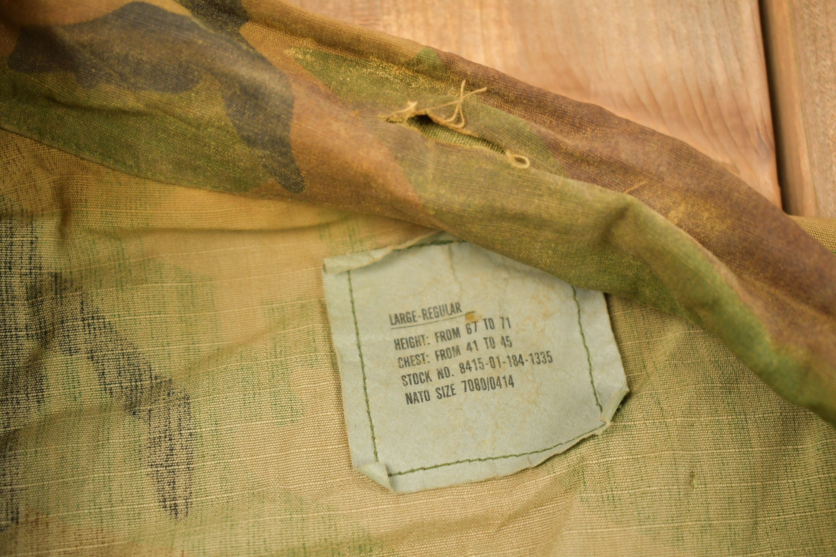 Vintage 2001 Military Button Up Shirt