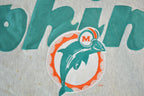 Vintage 1990s Miami Dolphins Rare NFL Crewneck Sweatshirt