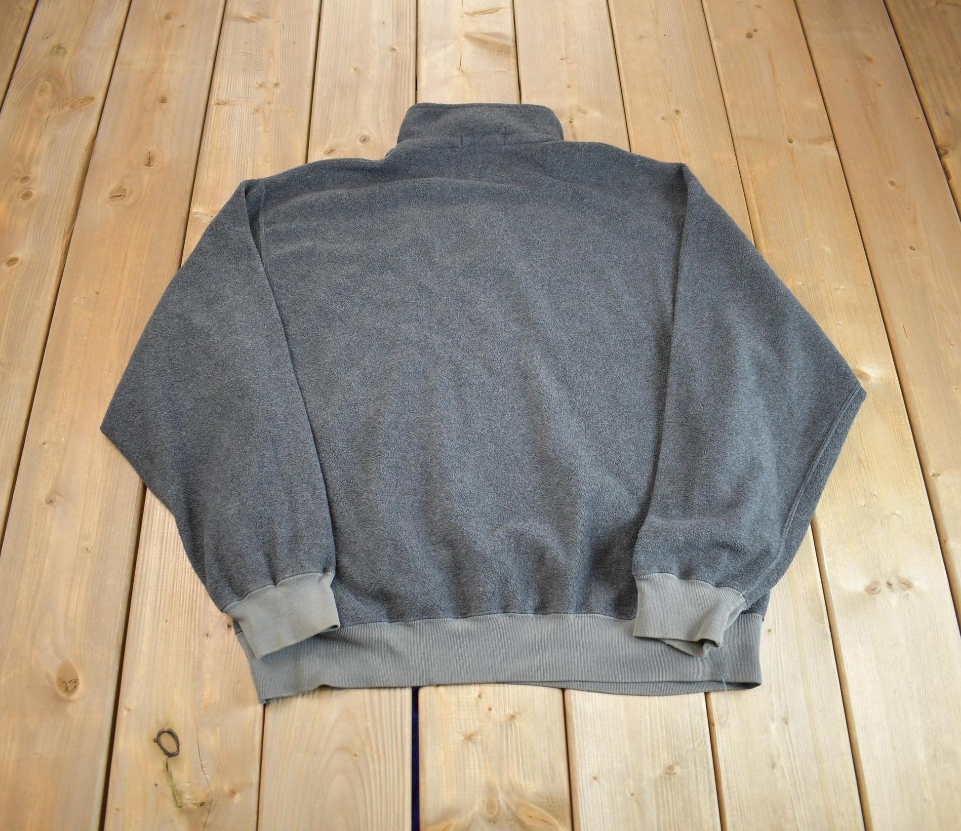 Vintage 1990s Polo Ralph Lauren Embroidered Fleece Sweater