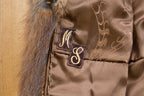 Vintage 1950s Full Length Red Fox Fur Coat