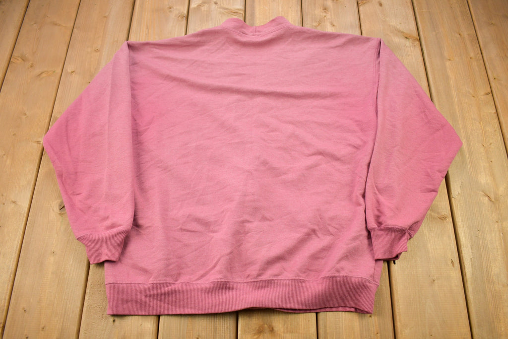 Vintage 1990s Outback Red Blank Cardigan Sweater