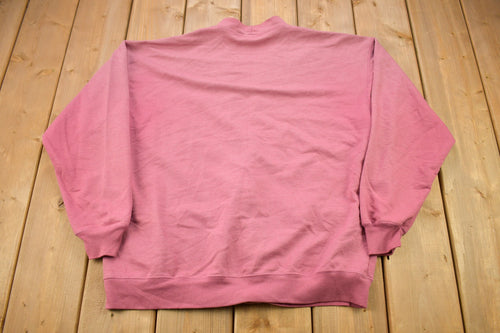 Vintage 1990s Outback Red Blank Cardigan Sweater