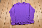 Vintage 1990s Sun Wear Thermal Crewneck Sweatshirt