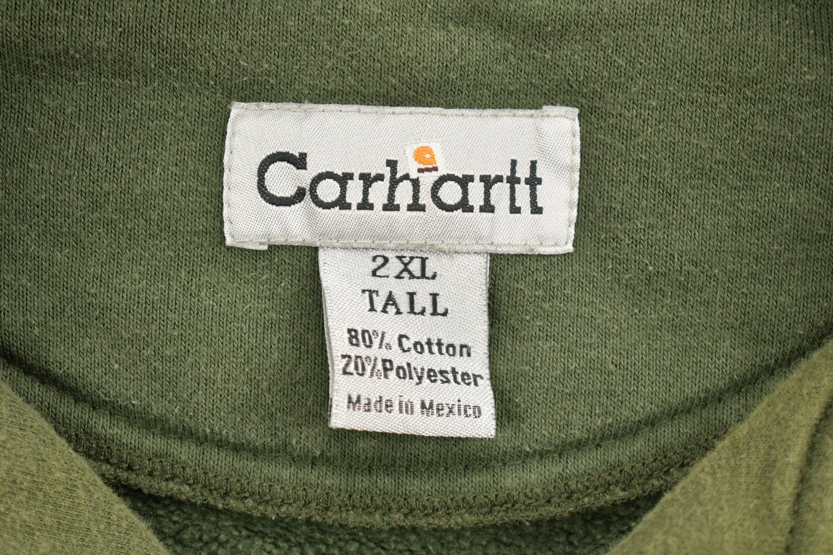 Vintage Carhartt Quarter Zip Sweater